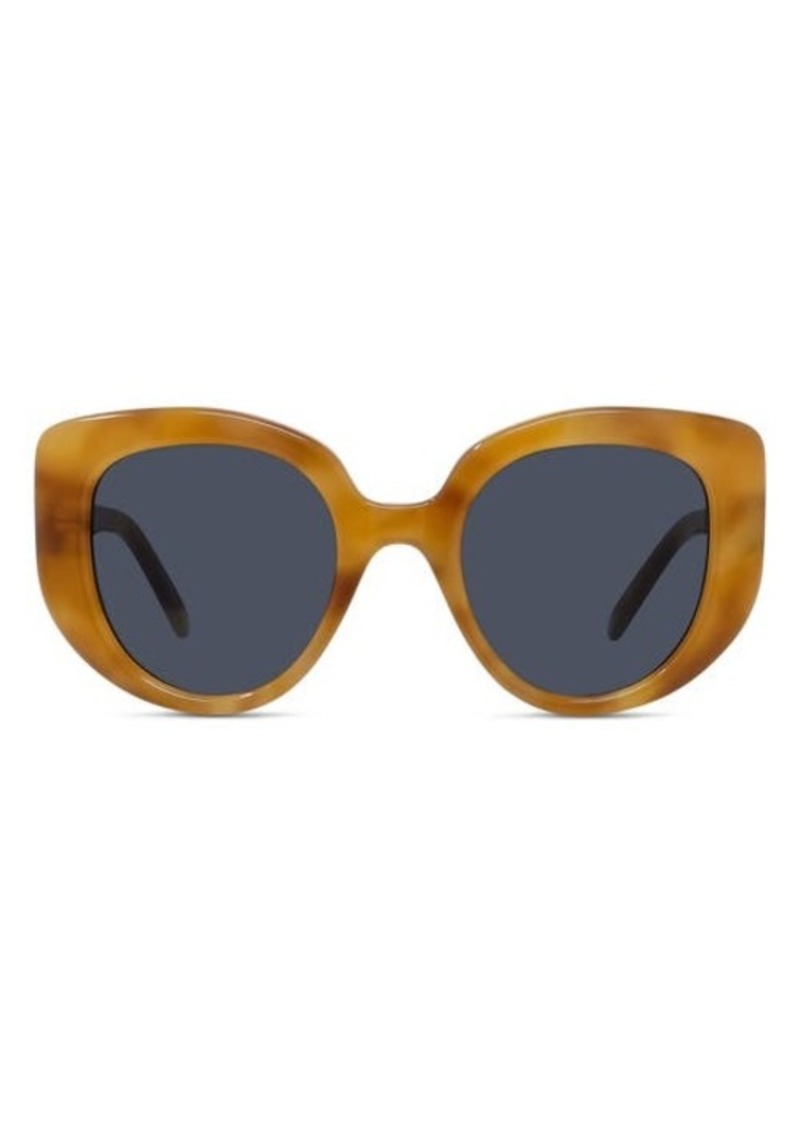 Loewe Curvy 49mm Small Butterfly Sunglasses