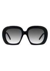 Loewe Curvy 53mm Square Sunglasses