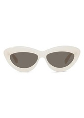 Loewe Curvy 54mm Cat Eye Sunglasses