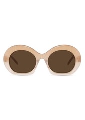 Loewe Curvy 55mm Gradient Round Sunglasses