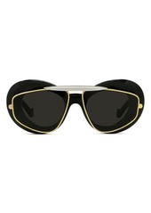 Loewe Double Frame 47mm Small Cat Eye Sunglasses