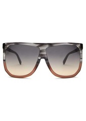 Loewe Filipa oversized flat-top acetate sunglasses