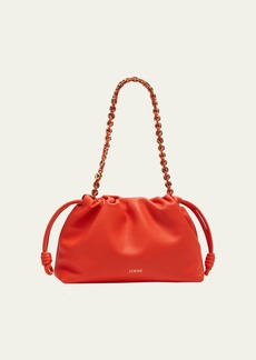 Loewe Flamenco Bag in Napa Leather with Detachable Chain