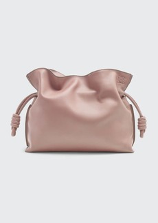 Loewe Flamenco Clutch Bag in Napa Leather with Blind Embossed Anagram