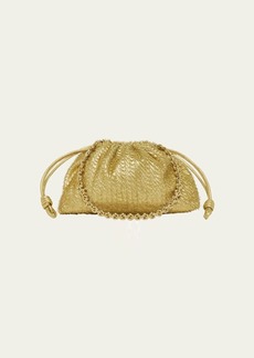 Loewe Flamenco Fringe Metallic Shoulder Bag