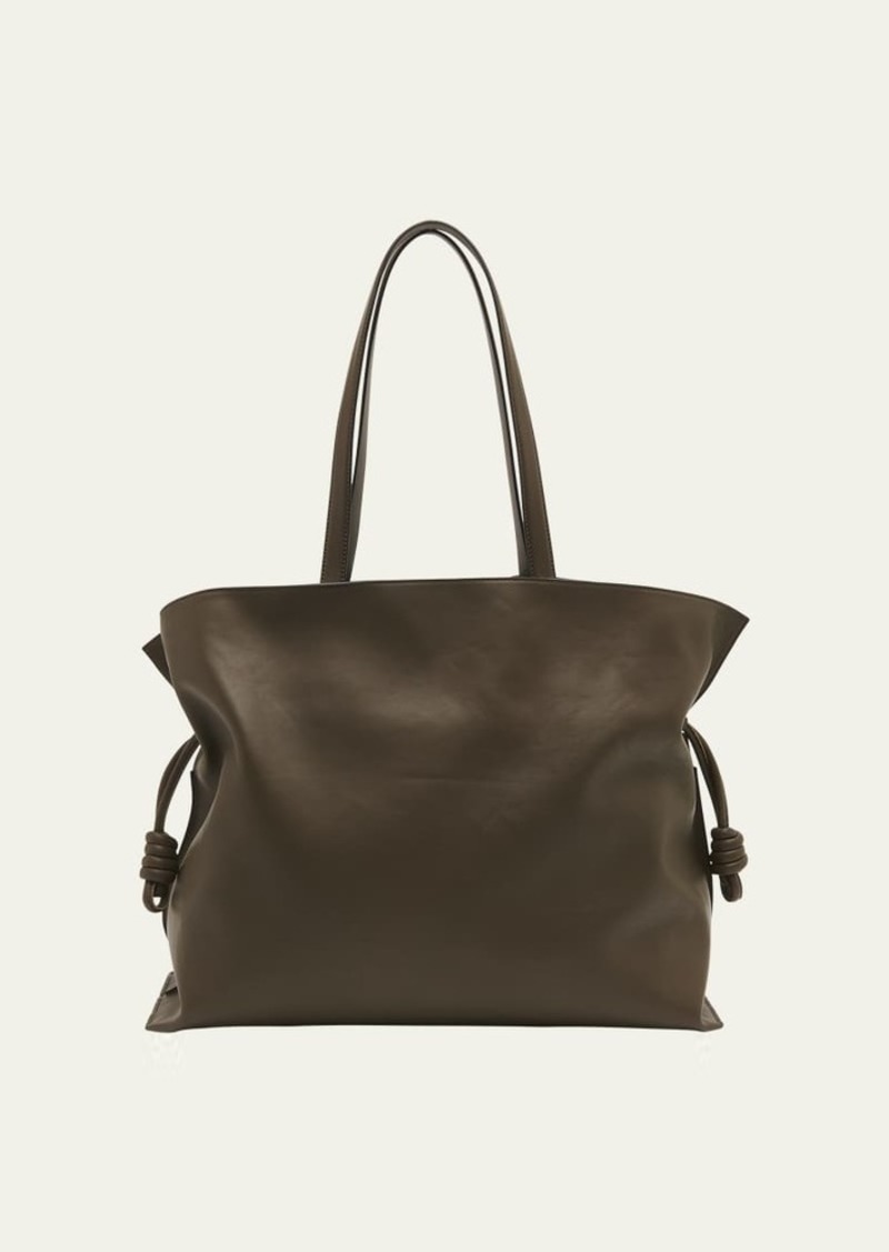Loewe Flamenco XL Shoulder Bag in Napa Leather with Blind Embossed Anagram