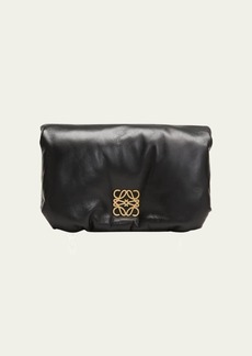 Loewe Goya Puffer Mini Crossbody Bag in Shiny Napa Leather