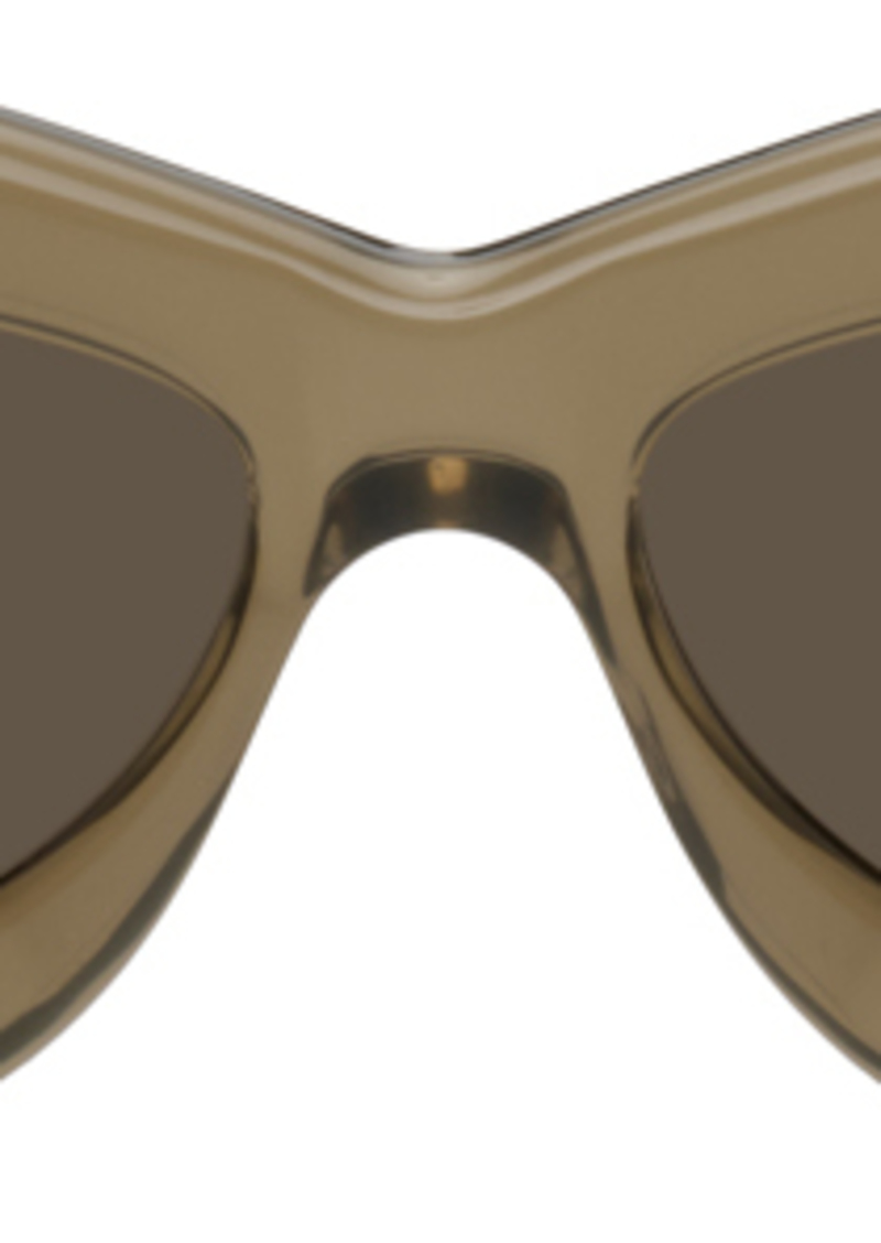 LOEWE Gray Cat-Eye Sunglasses