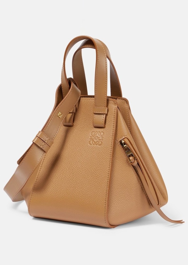 Loewe Hammock Compact leather tote bag