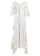 Loewe Handkerchief-sleeve cotton midi dress