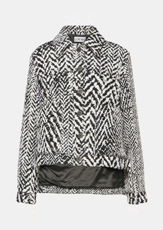 Loewe Herringbone jacquard wool jacket