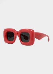 Loewe Inflated Square Injection Plastic Sunglasses