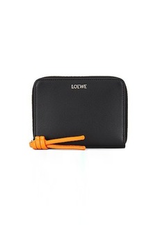 Loewe Knot Slim Zip Compact Wallet