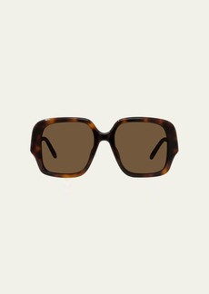 Loewe Logo Acetate Butterfly Sunglasses