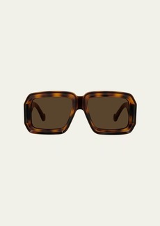 Loewe Logo Plastic Aviator Sunglasses