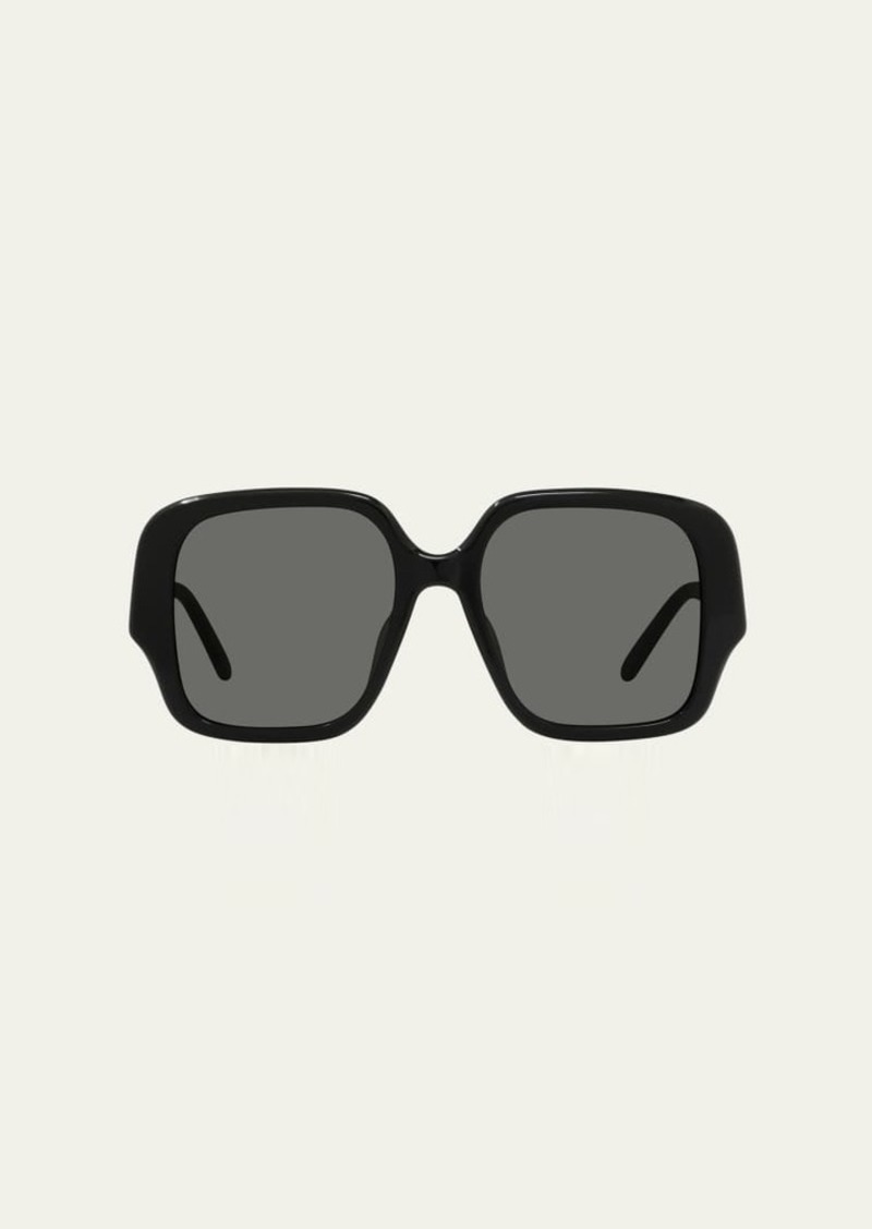 Loewe Oversized Acetate Square Sunglasses