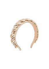 Loewe Paula's Ibiza Cowry-shell straw headband