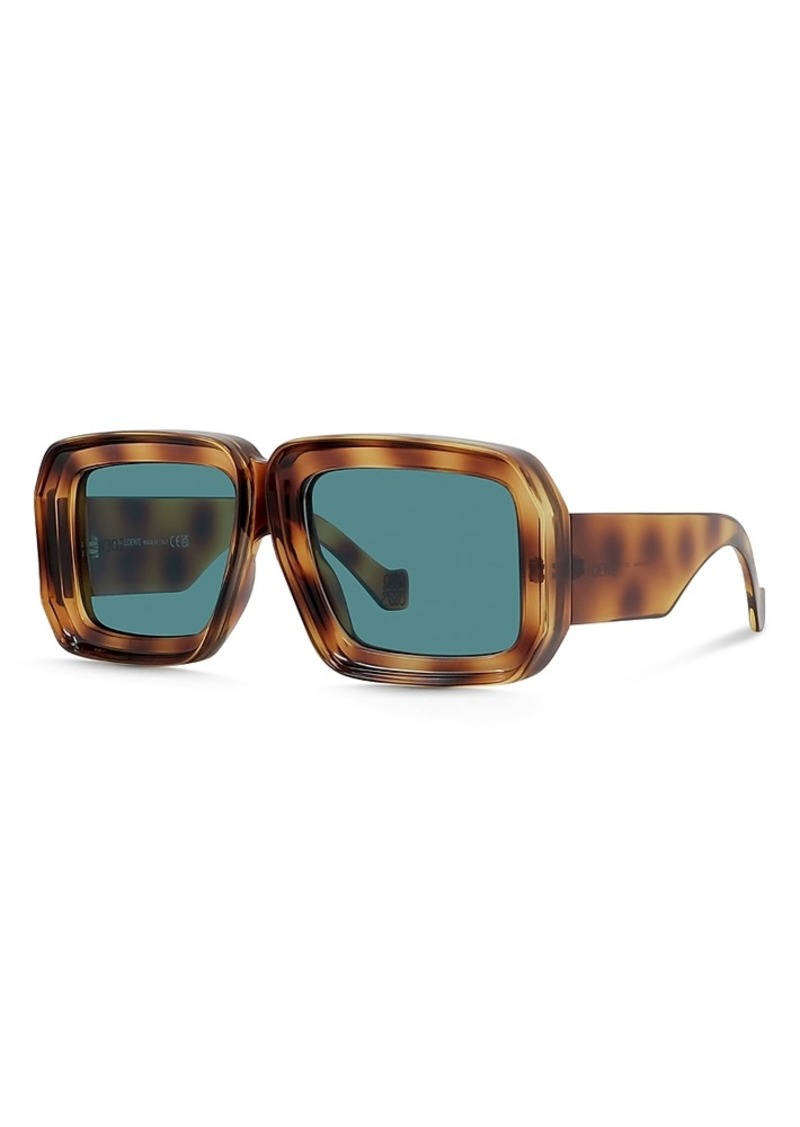 Loewe Paula's Ibiza Geometric Sunglasses, 56mm