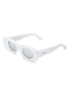 Loewe Paula's Ibiza Rectangle Sunglasses, 49mm