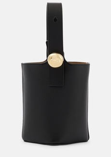 Loewe Pebble Mini leather bucket bag