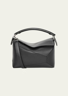 Loewe Puzzle Edge Small Top-Handle Bag in Leather