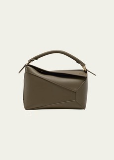 Loewe Puzzle Edge Small Top-Handle Bag in Leather