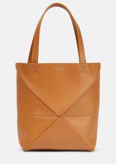 Loewe Puzzle Fold Mini leather tote bag