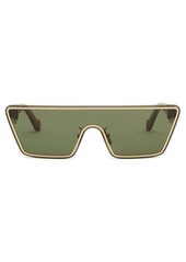 Loewe Shield-lens acetate sunglasses