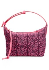 Loewe Small Cubi Anagram Canvas Hobo in 7253 Pink/Neon Pink at Nordstrom