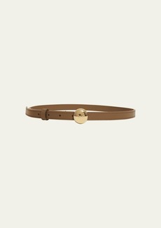 Loewe Smooth Leather Skinny Belt