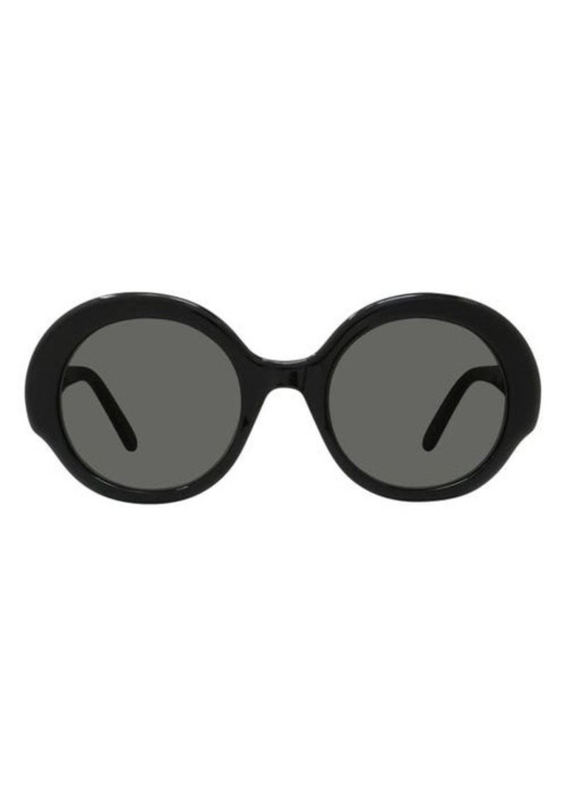 Loewe Thin 52mm Round Sunglasses