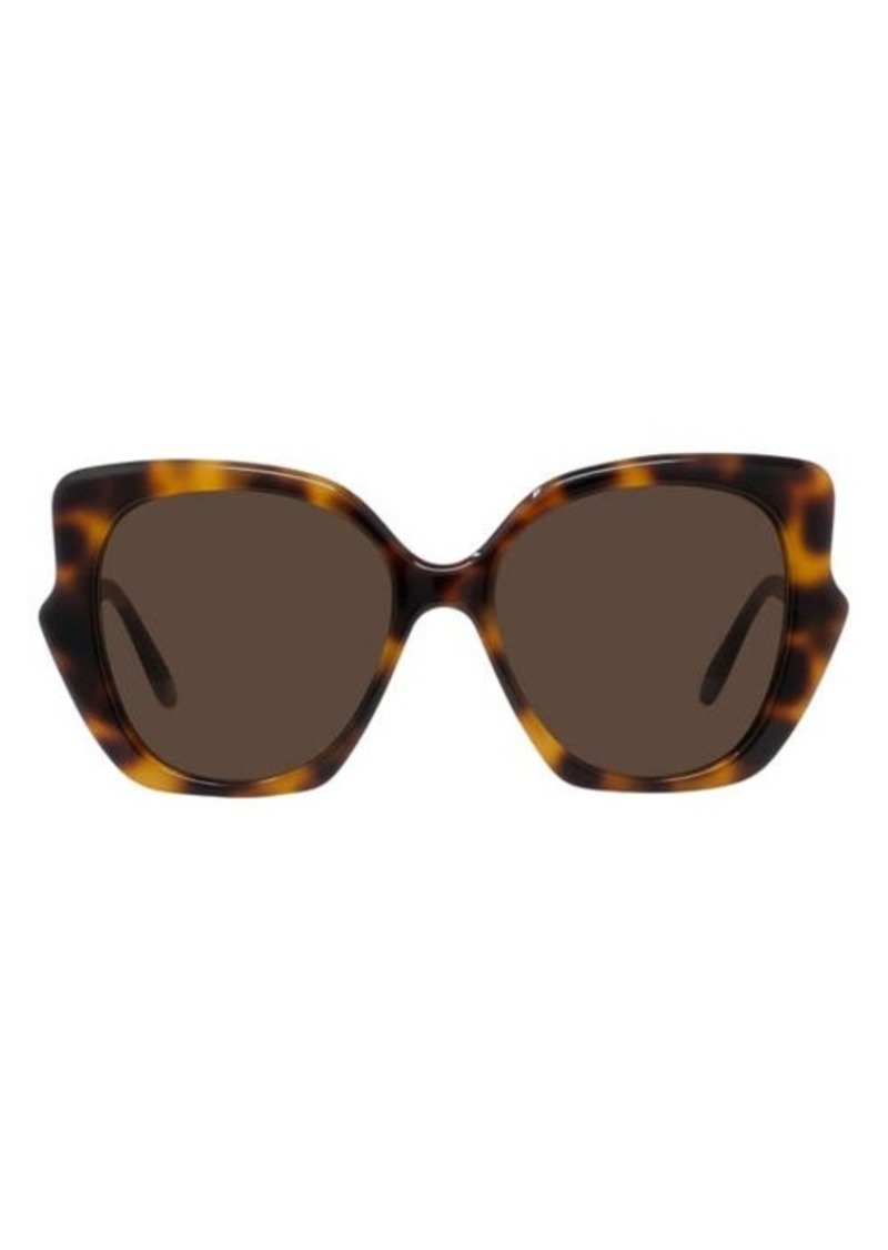 Loewe Thin 55mm Geometric Sunglasses