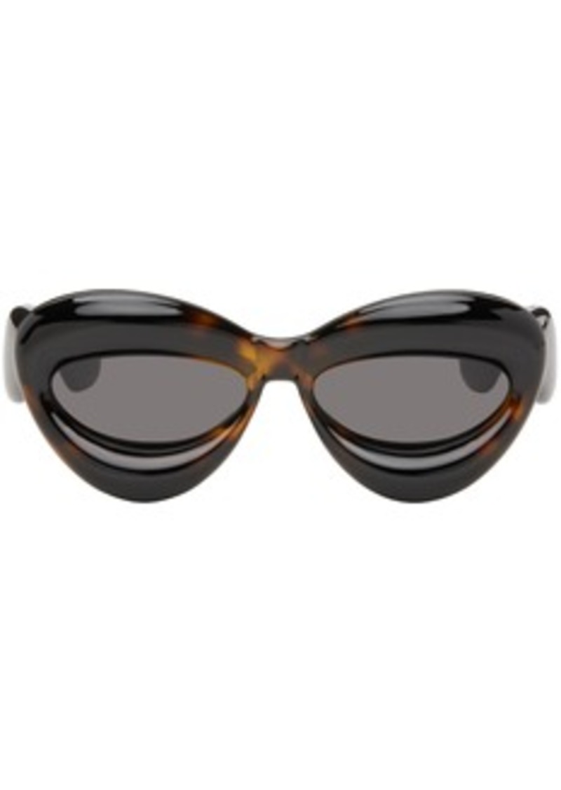 LOEWE Tortoiseshell Inflated Sunglasses