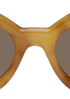 LOEWE Tortoiseshell Wing Sunglasses