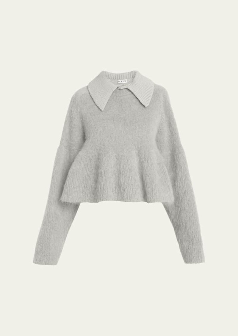 Loewe Wool-Blend Polo Sweater