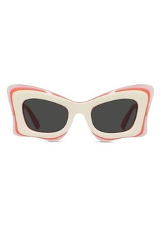 Loewe x Paula's Ibiza 50mm Butterfly Sunglasses