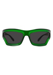 Loewe x Paula's Ibiza 70mm Oversize Mask Sunglasses