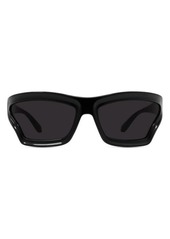 Loewe x Paula's Ibiza 70mm Oversize Mask Sunglasses