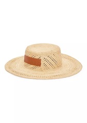 LOEWE x Paula's Ibiza Ajoure Logo Fisherman Hat