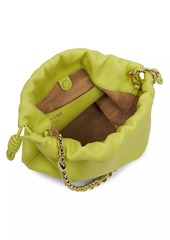 LOEWE x Paula's Ibiza Flamenco Leather Bucket Bag
