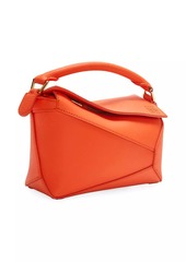 ​LOEWE x Paula's Ibiza Mini Puzzle Edge Leather Shoulder Bag