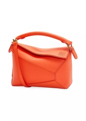 ​LOEWE x Paula's Ibiza Mini Puzzle Edge Leather Shoulder Bag