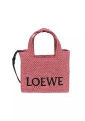 LOEWE x Paula's Ibiza Mini Raffia Tote Bag