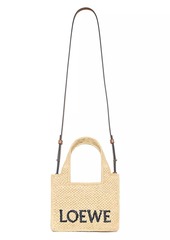 LOEWE x Paula's Ibiza Mini Raffia Tote Bag