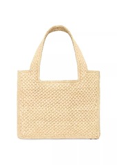 LOEWE x Paula's Ibiza Mini Raffia Tote Bag