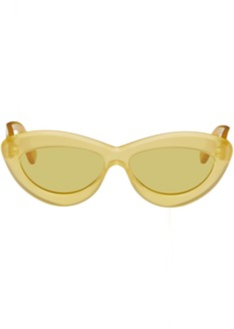 LOEWE Yellow Cateye Sunglasses