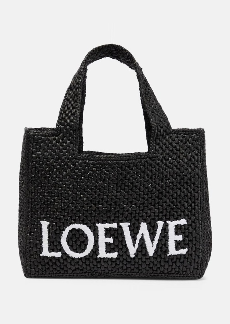 Loewe Paula's Ibiza Small logo shopper