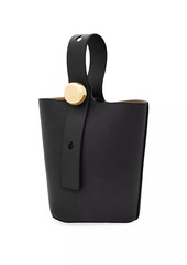 Loewe Mini Pebbled Leather Bucket Bag