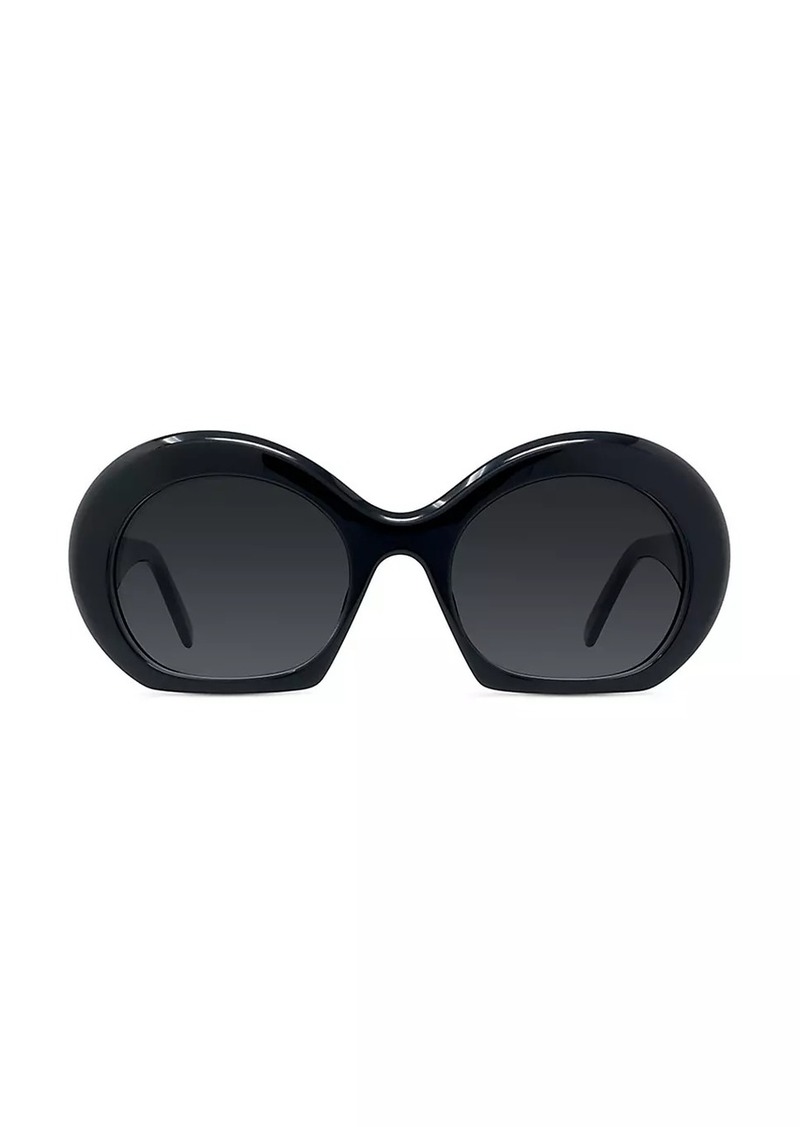 Loewe New Branding Signature 54MM Round Sunglasses