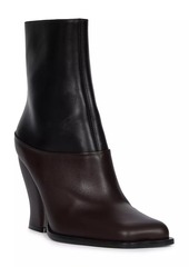 Loewe Onda 90MM Colorblocked Leather Booties